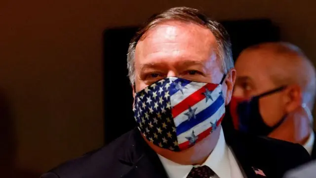 Xoghayaha arrimaha dibadda ee Mareykanka Mr Pompeo