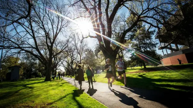 Парк в Мельбурне