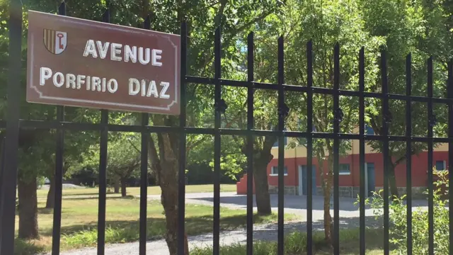 Avenida Porfirio Díaz en Barcelonnette