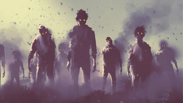 Идущие зомби