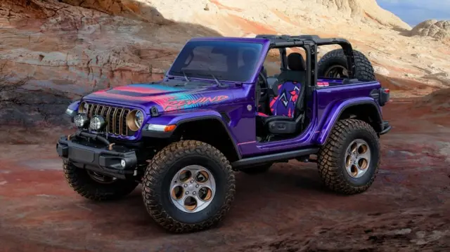 کانسپت ری‌وایند بازآفرینی رنگارنگی از جیپ‌های دهه ۸۰ میلادی است