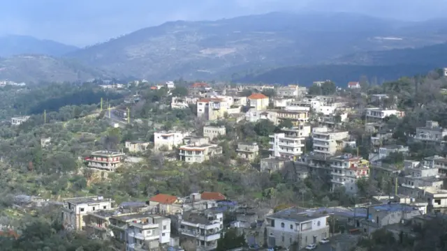 লেবাননের শুফ পর্বতে গারিফে শহর।