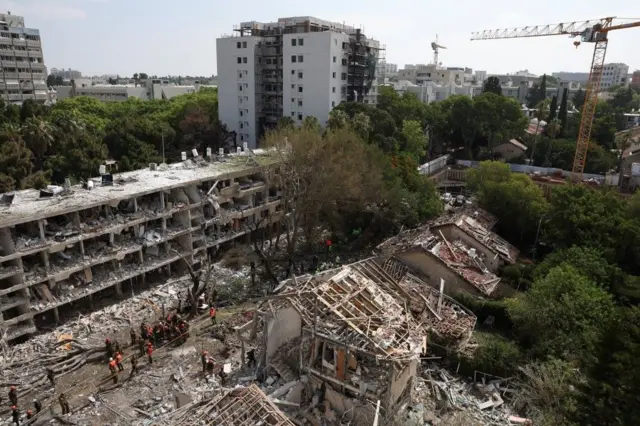 иран гађао тел авив