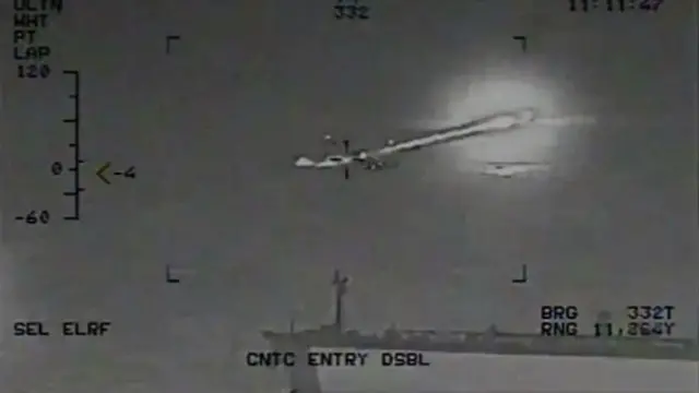 تصویر منتشرشده از طرف نیروی دریایی آمریکا