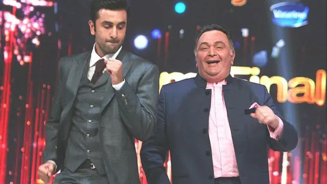 રણબીર કપૂર અને ઋષિ કપૂર