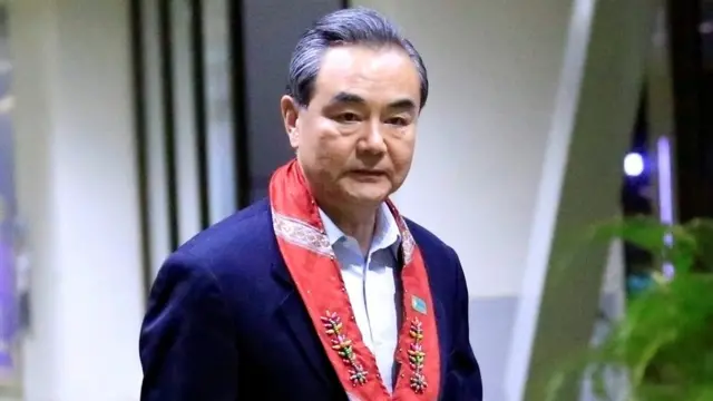 中国外长王毅参加在菲律宾首都马尼拉召开的东盟外长会议。