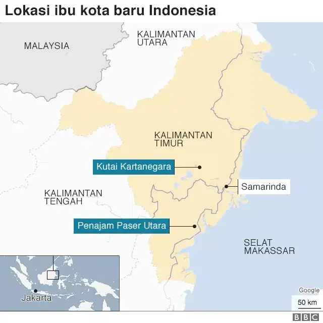 IKN: Ibu Kota Nusantara - Lokasi Strategis IKN