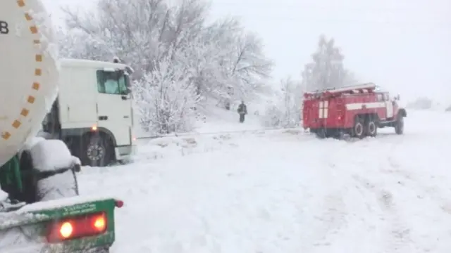 рух транспорту з проблемами