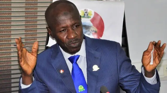 I﻿brahim Magu ni alaga EFCC to wa nipo lasiko ti idajọ ile ẹjọ naa waye lọdun 2018﻿