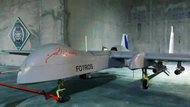 فطرس در پایگاه پهپادی ۳۱۳ ارتش 