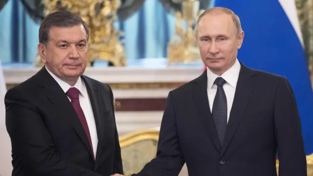 Президент Путин ва Президент Мирзиёев