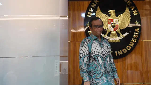 Menteri Koordinator Politik Hukum dan Keamanan Mahfud MD