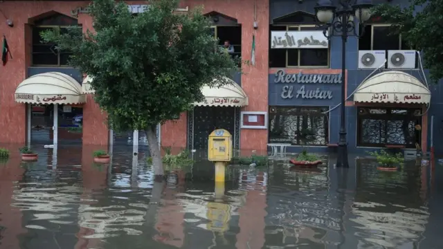 فيضانات في تونس