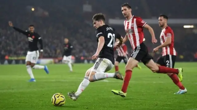 Manchester United na Sheffield United