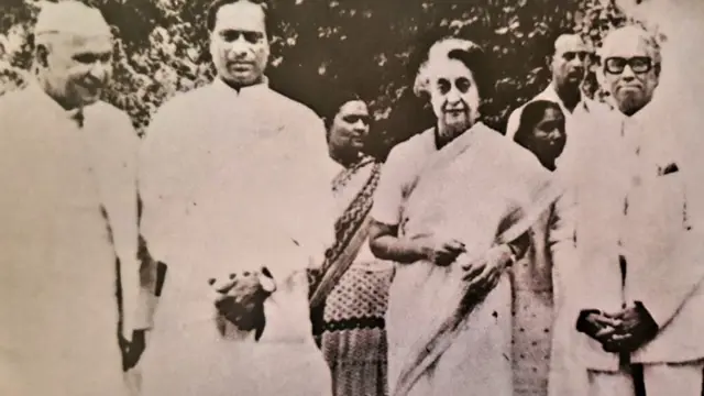 ఇందిరాగాంధీతో ఎమ్మెస్సార్
