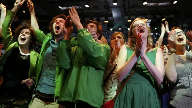 Simpatizantes de Izquierda Verde