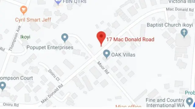 Aeoran adugbo ti ilẹ naa wa