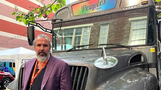 Manuel Oliver en Nueva York