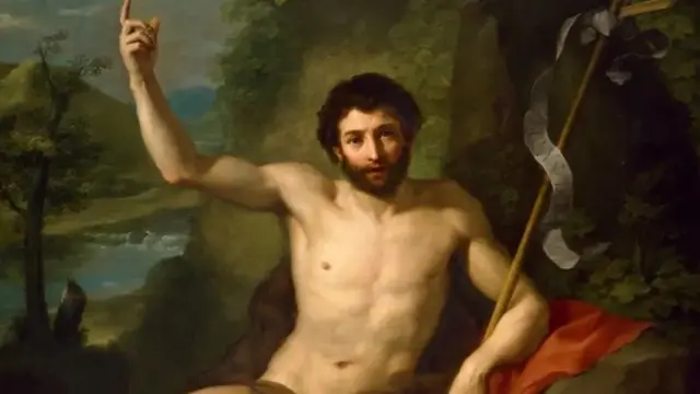 João Bastista, em obra de Anton Raphael Mengs