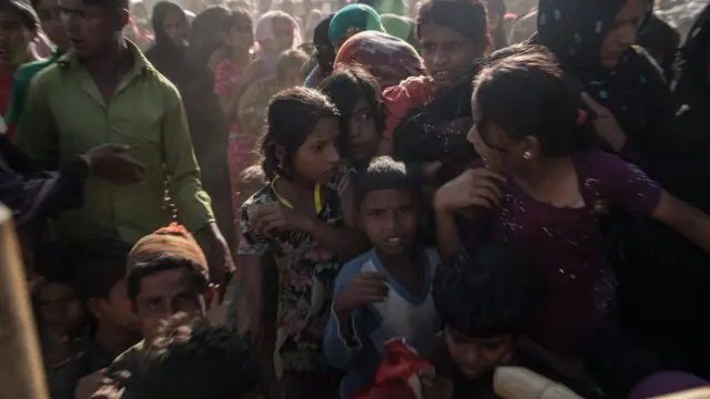 在孟加拉的罗兴亚人