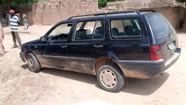 Motar da wasu mata suka hada kudi aka siya don kai masu nakuda asibiti a kauyen Jahun na jihar Jigawa