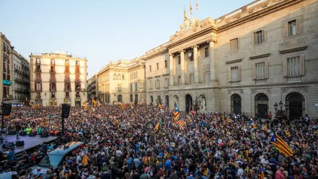 протести на підтримку Каталонії