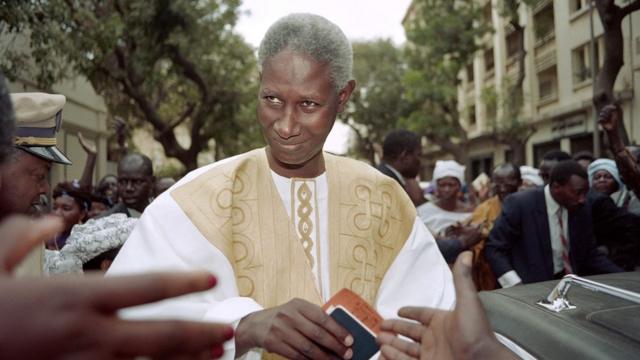 Abdou Diouf, président du Sénégal de 1980 à 2000