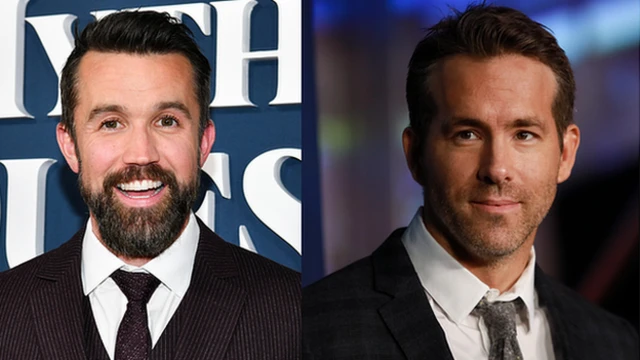 Rob McElhenney (left) and Ryan Reynolds