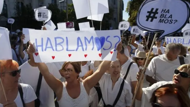 Manifestación en Madrid