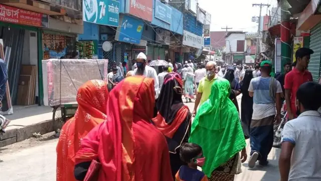 লকডাউন শিথিলের পর বাজারের অবস্থা