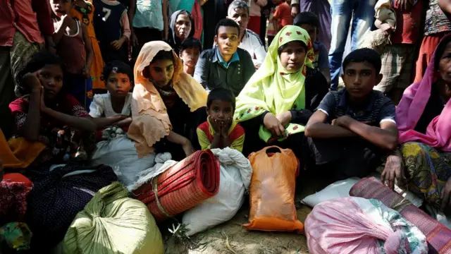 Мянмарлик роҳинга қочқинлари