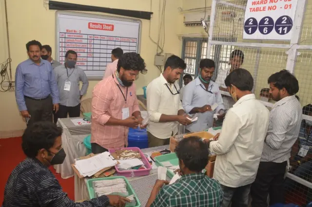 మునిసిపల్ ఎన్నికల ఫలితాలు