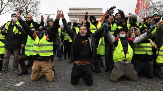 پیرس میں مظاہرے