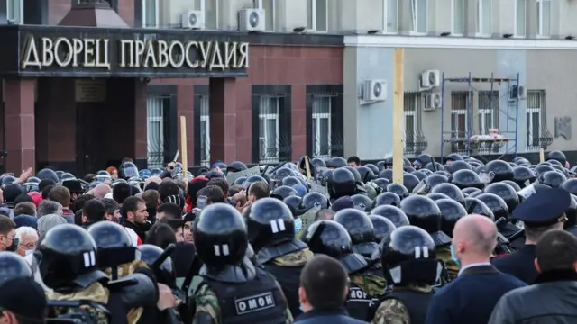 митинг во Владикавказе
