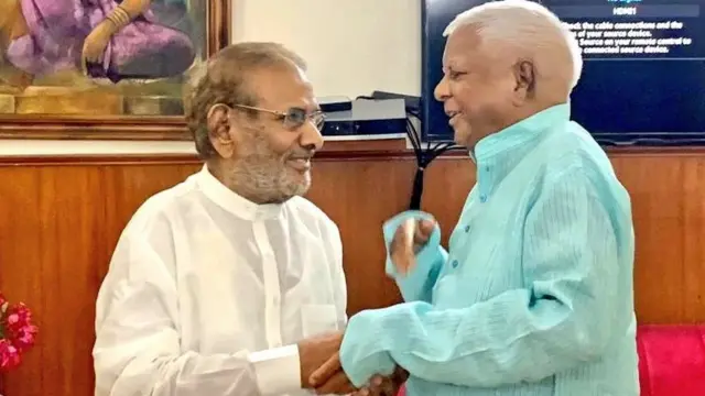 शरद यादव और लालू प्रसाद यादव