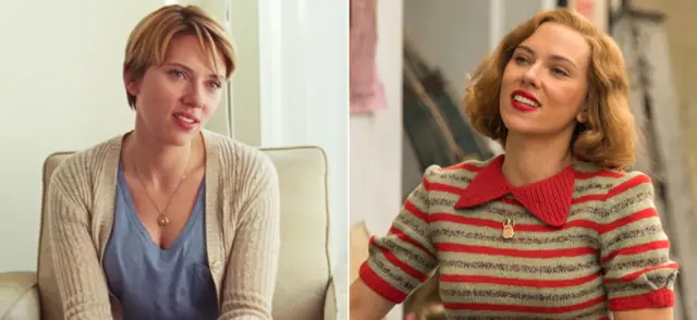 '결혼 이야기'(왼쪽)과 '조조 래빗'에 출연한 스칼렛 요한슨