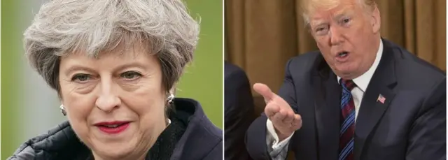 ተሬዛ መይን ዶናልድ ትራምፕን