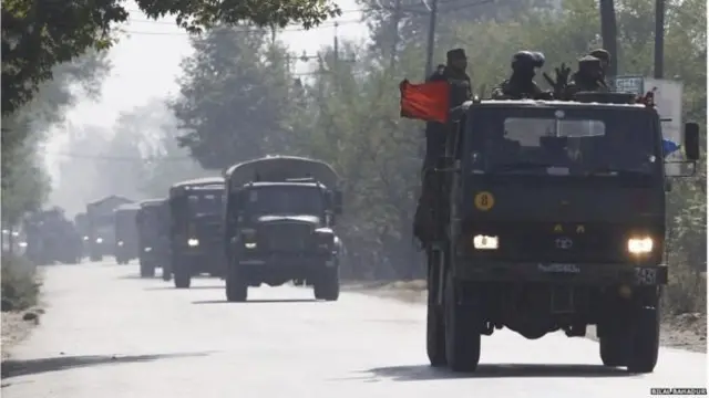 कश्मीर में भारतीय सेना