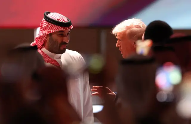 ترامپ و بن سلمان