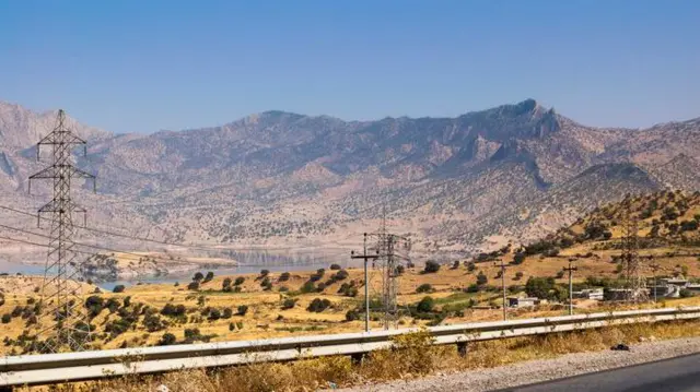 کوه های زاگرس از کردستان عراق دیده می شود