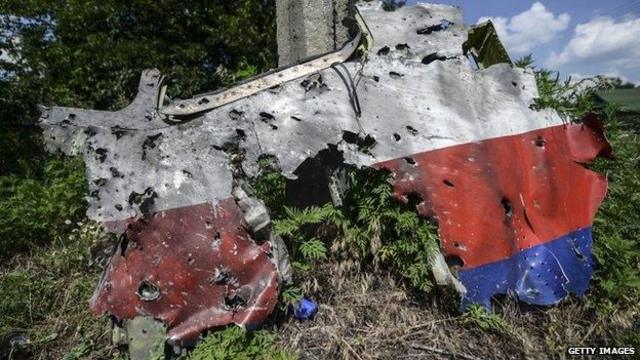 Уламки Боїнга MH17