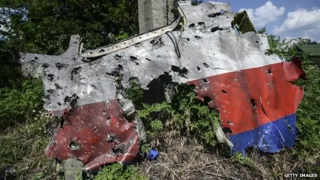 Уламки Боїнга MH17