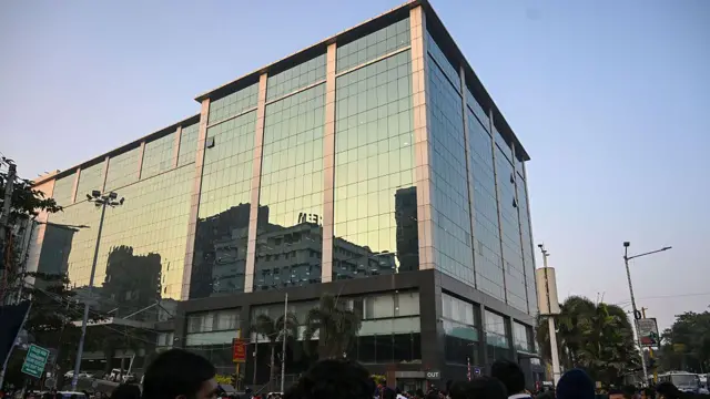 কলকাতা লাগোয়া বিধাননগরের যে কর্পোরেট অফিস ভবনে আইপ্যাকের দফতর - ফাইল ছবি