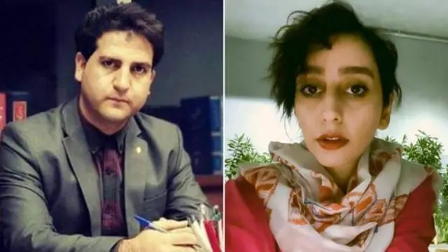 سینا یوسفی، وکیل دادگستری و منیژه موذن، روزنامه‌نگار