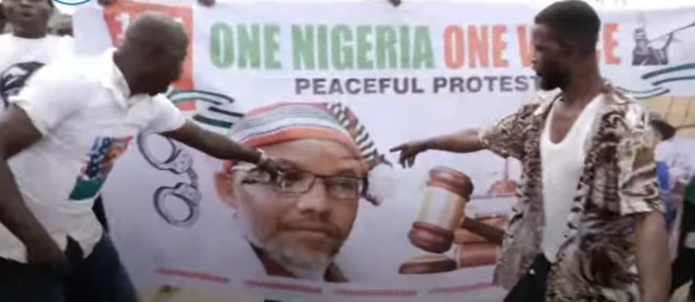Free Nnamdi Kanu protesters for Abuja 