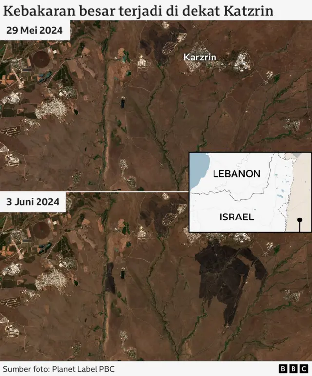 Israel: Kerusakan Di Sepanjang Perbatasan Israel-Lebanon Imbas ...