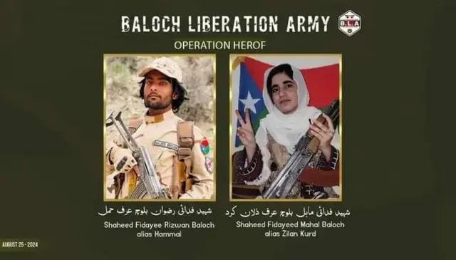 ماهل بلوڅ درېیمه ښځینه ځانمرګې بریدګره ده، چې د بي ایل اې په بریدونو کې یې برخه واخیسته.