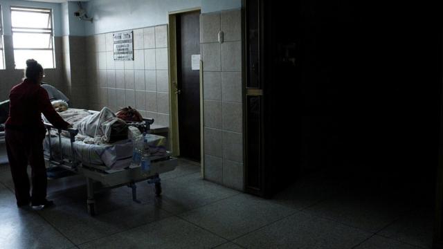 Apagón en un hospital en San Cristóbal, Venezuela