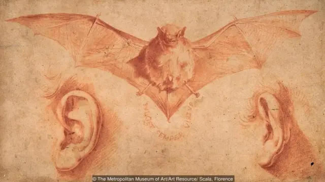 A Bat and Two Ears karya Ribera (awal 1620an) mengandung simbolisme yang tak bisa dipecahkan.