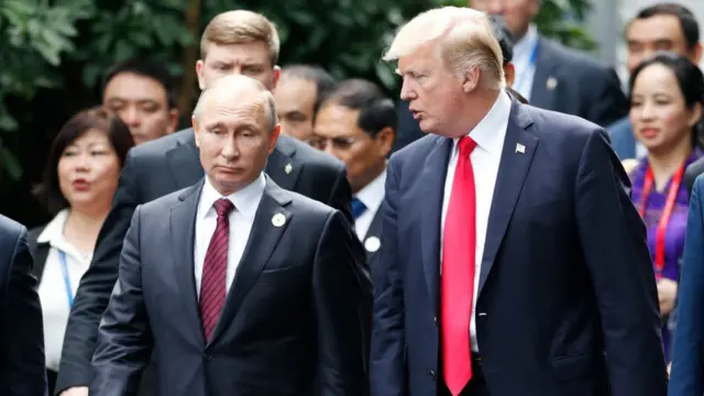 Vladimir Putin e Donald Trump